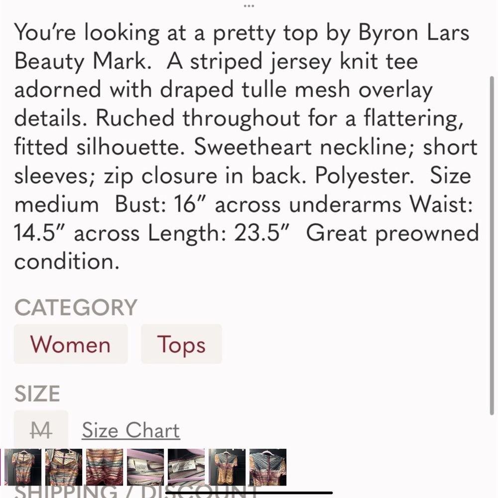 Byron Lars Rich Red Jacket, a skirt and a ruched sheer top. - Picture 12 of 12